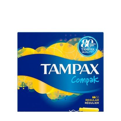 Εικόνα της TAMPAX COMPAK REGULAR 16T   TAMPAX Compak Regular με Απλικατέρ για Προστασία & Διακριτικότητα 16τμχ