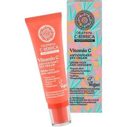 Εικόνα της NATURA SIBERICA OBLEPIKHA C-BERRICA ANTIOXODANT EYE CREAM, ΑΝΤΙΟΞΕΙΔΩΤΙΚΗ ΚΡΕΜΑ ΜΑΤΙΩN ΚΑΤΑ ΤΩΝ ΜΑΥΡΩΝ ΚΥΚΛΩΝ & ΤΗΣ ΚΟΥΡΑΣΗΣ, 30ML