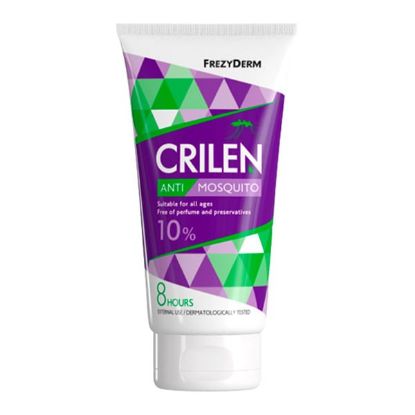 Εικόνα της Frezyderm Crilen Anti-Mosquito Ενυδατικό Εντομοαπωθητικό Γαλάκτωμα Κατά των Κουνουπιών με 10% IR3535, 150ml