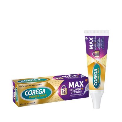 Εικόνα της COREGA MAX SEAL 40GR Corega Max Hold+Seal Στερεωτική Κρέμα Τεχνητής Οδοντοστοιχίας, 40g