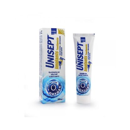 Εικόνα της   UNISEPT IMPLANTS TOOTHPASTE 100ML Unisept Implants Toothpaste Οδοντόκρεμα Καθημερινής Χρήσης Κατάλληλη για Οδοντικά Εμφυτεύματα 100ml