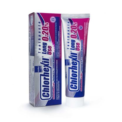 Εικόνα της CHLORHEXIL PASTA LONG USE 0.20% 100ML  Intermed Chlorhexil Long Use Toothpaste 0.20% Πολλαπλή Προστασία της Στοματικής Κοιλότητας, 100ml