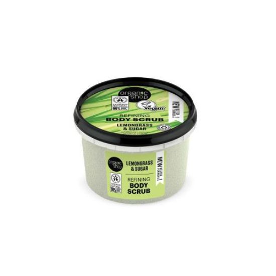 Εικόνα της ORGANIC SHOP BY NATURA SIBERICA BODY SCRUB PROVENCE LEMONGRASS. ΑΠΟΛΕΠΙΣΤΙΚΟ ΣΩΜΑΤΟΣ 250ML