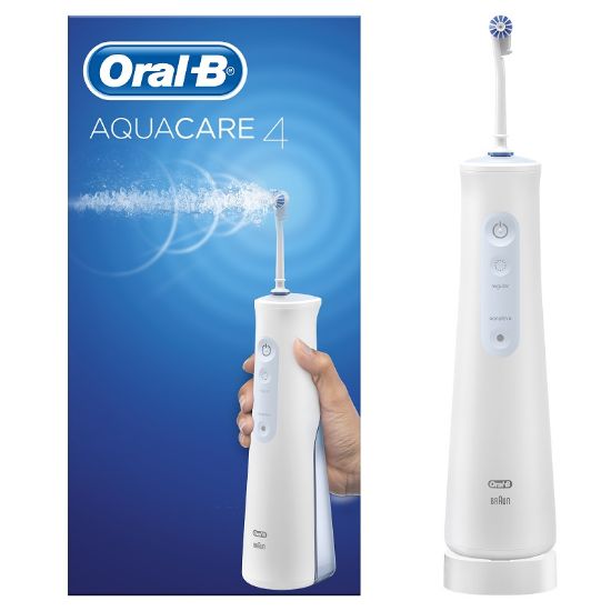 Εικόνα της ORAL-B AQUACARE 4 OXYJET WATER FLOSSER   Oral-B Aquacare 4 Oxyjet Ηλεκτρική Οδοντόβουρτσα με Καινοτόμο Σύστημα Καθαρισμού 1Τμχ
