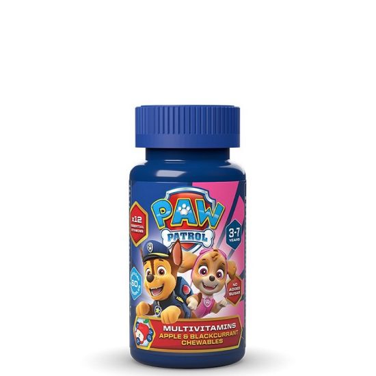 Εικόνα της PAW PATROL MULTIVITAMINS ΜΗΛΟ ΚΑΙ ΦΡΑΓΚΟΣΤΑΦΥΛΟ 60ΤABS
