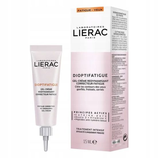 Εικόνα της LIERAC DIOPTIFATIGUE  GEL CREAM ΚΡΕΜΑ ΜΑΤΙΩΝ ΓΙΑ ΑΝΑΖΩΟΓΟΝΗΣΗ & ΔΙΟΡΘΩΣΗ ΤΗΣ ΚΟΥΡΑΣΗΣ 15ML.