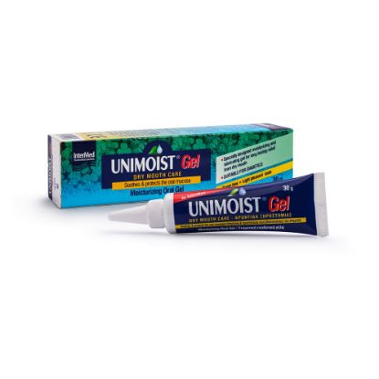 Picture of INTERMED UNIMOIST GEL 30GR Intermed Unimoist Gel, Ενυδατική Στοματική Γέλη, Ανακουφίζει και Προστατεύει τους Βλεννογόνους του Στόματος, 30gr