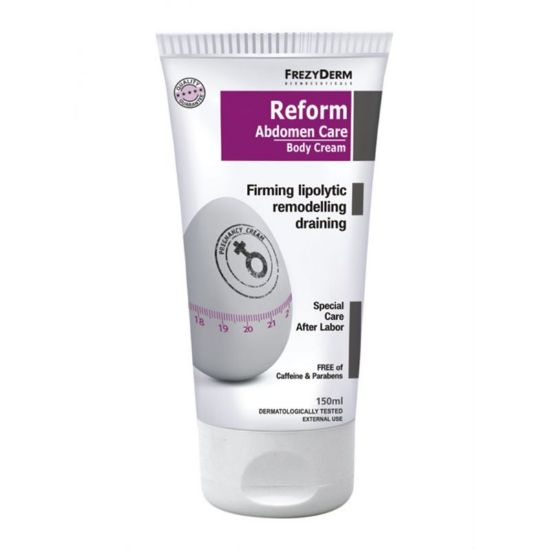 Εικόνα της FREZYDERM REFORM ABDOMEN BODY CREAM 150ML  ΚΡΕΜΑ ΓΙΑ ΤΗΝ ΑΝΤΙΜΕΤΩΠΙΣΗ ΤΗΣ ΧΑΛΑΡΩΣΗΣ ΚΑΙ ΤΟΥ ΟΙΔΗΜΑΤΟΣ ΜΕΤΑ ΤΟΝ ΤΟΚΕΤΟ 150ML