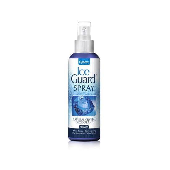 Εικόνα της OPTIMA ICE GUARD DEODORANT SPRAY 100ML  ΑΠΟΣΜΗΤΙΚΟ ΣΠΡΕΥ ΑΠΟ ΦΥΣΙΚΟ ΚΡΥΣΤΑΛΛΟ 100ML