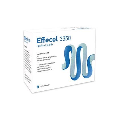 Εικόνα της EPSILON HEALTH EFFECOL 3350 24χ13.3G  Epsilon Health Effecol 3350 Μακρογόλη για την αντιμετώπιση της δυσκοιλιότητας, 24 φακελίσκοι