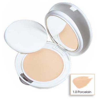 Picture of AVENE COUVRANCE OIL-FREE 01 PORCEL.COMPACT 10G     Avene Couvrance Μέικ Απ σε Μορφή Κρέμας με Χρώμα & Ματ Αποτέλεσμα SPF30, 1.0 Porcelaine, 10g