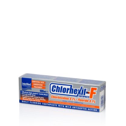 Εικόνα της INTERMED CHLORHEXIL-F TOOTHPASTE 100ML     Intermed Chlorhexil-F Toothpaste Οδοντόκρεμα, 100ml