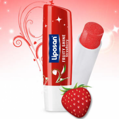 Εικόνα της LIPOSAN ΦΡΑΟΥΛΑ LOOSE 4,8 GR    Liposan Strawberry Fruity Shine Φράουλα Ενισχύει τα Χείλη με ένα Απαλό αλλά Χυμώδες Κόκκινο της Φράουλας για Λαμπερό Αποτέλεσμα, 4.8gr