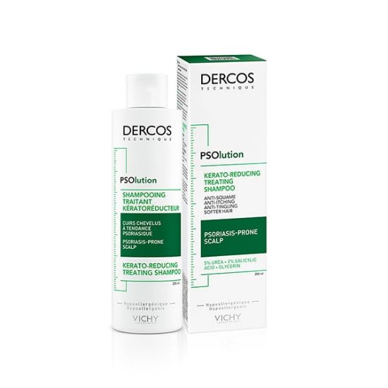 Εικόνα της VICHY DERCOS PSOLUTION SHAMPOO KERATOREDUCING TREATMENT ΣΑΜΠΟΥΑΝ ΓΙΑ ΤΡΙΧΩΤΟ ΜΕ ΤΑΣΗ ΨΩΡΙΑΣΗΣ, 200ML.