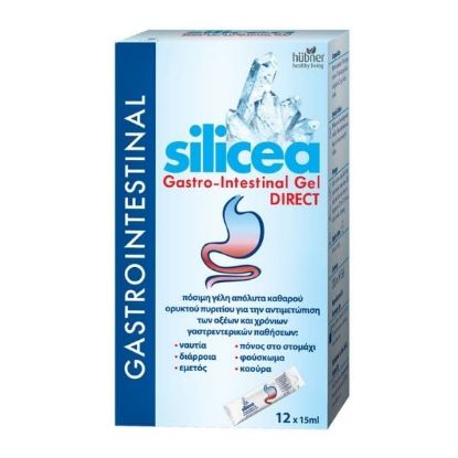 Εικόνα της SILICEA GASTRO-INTESTINAL GEL DIRECT 12X15ML   Silicea Gastro-Intestinal Gel Direct για Άμεση Αντιμετώπιση Οξέων & Χρόνιων Γαστρεντερικών Παθήσεων, 12X15ML