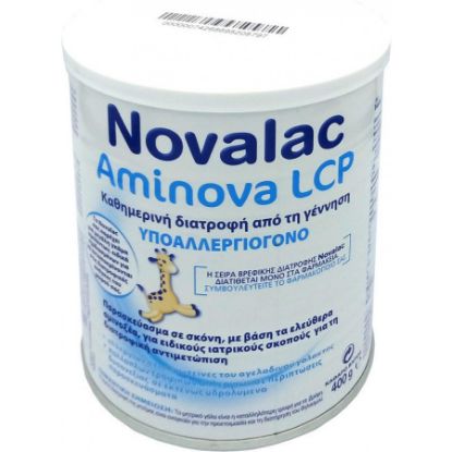 Εικόνα της NOVALAC AMINOVA LCP ΥΠΟΑΛΛΕΡΓΙΟΓΟΝΟ ΒΡΕΦΙΚΟ ΓΑΛΑ ΣΕ ΣΚΟΝΗ ΓΙΑ ΒΡΕΦΗ ΑΠΟ ΤΗ ΓΕΝΝΗΣΗ, 400G