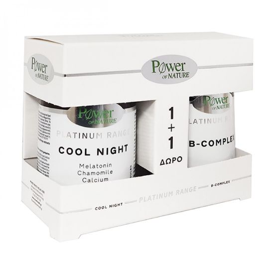 Picture of POWER OF NATURE PLATINUM COOL NIGHT 30TABS +B-COMPLEX 20TABS FREE