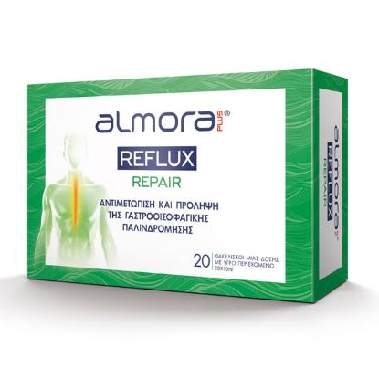 Εικόνα της ALMORA REFLUX REPAIR 20X10ML- Συμπλήρωμα Διατροφής για την Αντιμετώπιση και Πρόληψη από τα Συμπτώματα της Γαστροοισοφαγικής Παλινδρομικής Νόσου, 20 Φακελάκια x 10ml