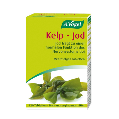 Εικόνα της A.VOGEL KELP - JOD 120 TABS  A. VOGEL Kelp - Jod Συμπλήρωμα Διατροφής Μεταλλικών Στοιχείων & Ιωδίου 120 tabs