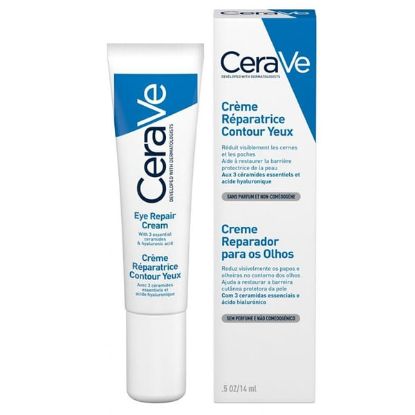 Εικόνα της CERAVE EYE REPAIR CREAM 14ML  Cerave Eye Repair Cream Κρέμα Ματιών για Μαύρους Κύκλους & Σακούλες, 14ml