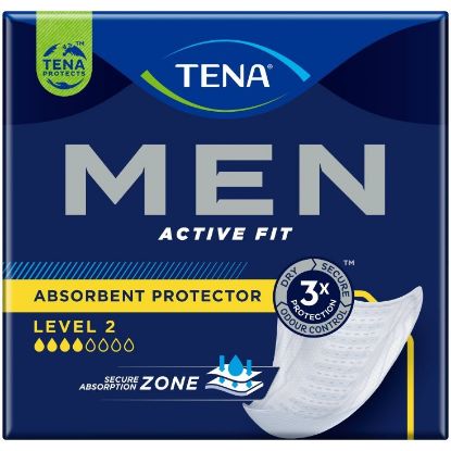 Εικόνα της TENA MEN ACTIVE FIT ABSORBENT PROTECTOR LEVEL 2 ΕΠΙΘΕΜΑΤΑ ΑΚΡΑΤΕΙΑΣ, 10ΤΜΧ