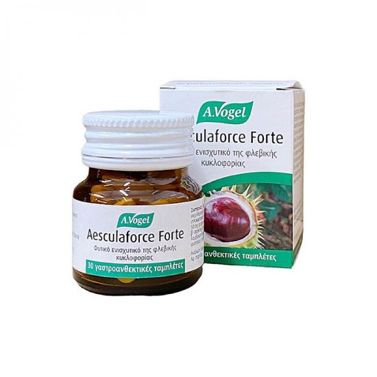Εικόνα της A.VOGEL AESCULAFORCE FORTE 30TABS -  Ενισχυτικό της Φλεβικής Κυκλοφορίας 30 Ταμπλέτες