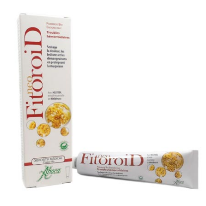 Εικόνα της ABOCA NEO FITOROID BIOPOMATA 40ML - Βιολογική Κρέμα για τις Αιμορροϊδικές Ενοχλήσεις, 40ml
