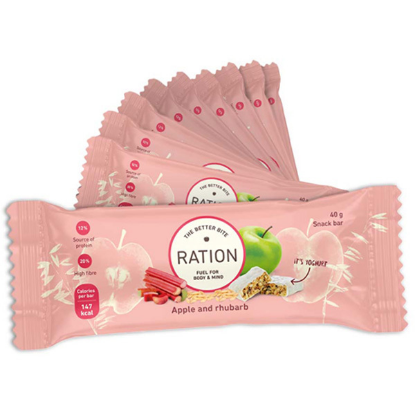 Picture of RATION BAR APPLE & RHUBARB 40GR