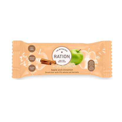 Picture of RATION BAR APPLE & CINNAMON 40GR