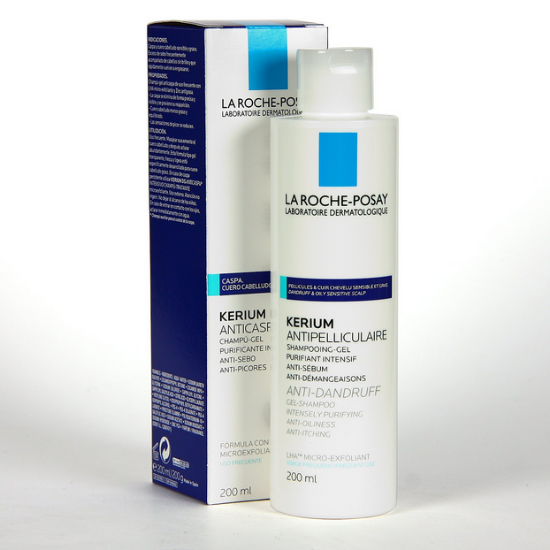 Εικόνα της LA ROCHE-POSAY KERIUM ANTI-DANDRUFF SHAMPOO OILY SENSITIVE SCALP ΣΑΜΠΟΥΑΝ ΜΙΚΡΟΑΠΟΛΕΠΙΣΗΣ ΚΑΤΑ ΤΗΣ ΠΙΤΥΡΙΔΑΣ 200ML