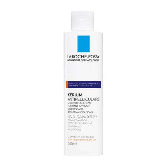 Εικόνα της LA ROCHE-POSAY KERIUM ANTI-DANDRUFF SHAMPOO DRY SENSITIVE SCALP ΣΑΜΠΟΥΑΝ ΜΙΚΡΟΑΠΟΛΕΠΙΣΗΣ ΚΑΤΑ ΤΗΣ ΠΙΤΥΡΙΔΑΣ 200ML