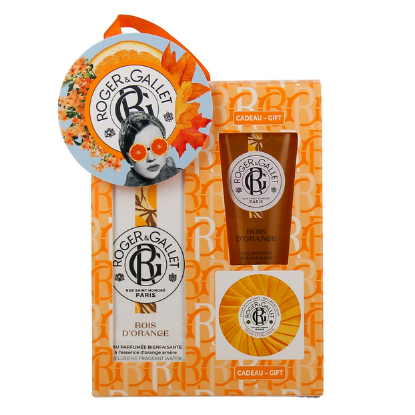 Εικόνα της ROGER & GALLET BOIS D'ORANGE EAU PARFUMEE 100ML+SAVON 50G+GEL DOUCHE 50ML