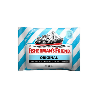 Εικόνα της FISHERMAN'S FRIEND ORIGINAL BLUE ΜΕ ΓΕΥΣΗ ΜΙΝΘΟΛΗΣ & ΕΥΚΑΛΥΠΤΟΥ 25G