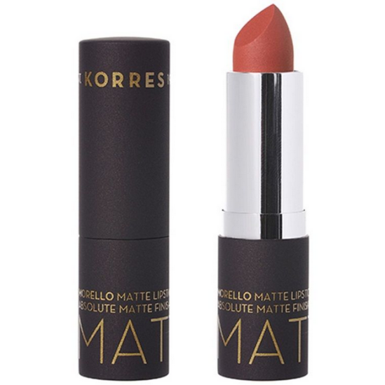Εικόνα της KORRES MORELLO MATTE LIPSTICK N34 CASHMERE CREAM 3.5G