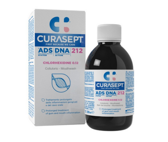 Εικόνα της CURASEPT ADS DNA 212 MOUTHWASH CHLOR.0.12 200ML