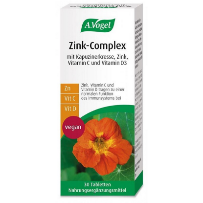 Εικόνα της A.VOGEL ZINK-COMPLEX 30TABS - Συμπλήρωμα Διατροφής για το Ανοσοποιητικό 30 ταμπλέτες