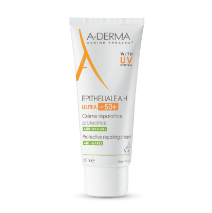 Εικόνα της ADERMA EPITHELIALE AH ULTRA SPF50+ 100ML - Προστατευτική Επανορθωτική Κρέμα Κατά των Σημαδιών, 100ml