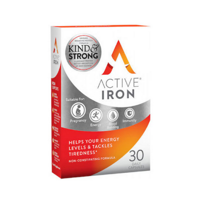 Εικόνα της ACTIVE IRON 25MG 30CAPS - Συμπλήρωμα Διατροφής Με Ενεργό Σίδηρο 30 Κάψουλες