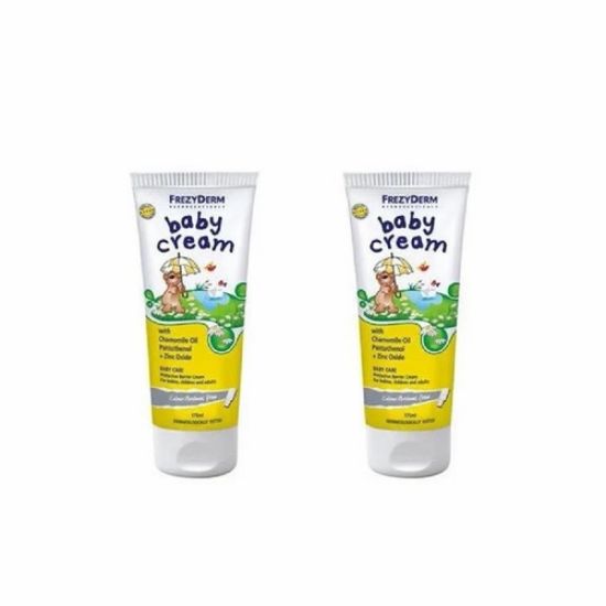 Εικόνα της FREZYDERM ΠΑΚΕΤΟ x2 BABY CREAM 175ML ΠΡΟΣΤΑΤΕΥΤΙΚΗ & ΑΔΙΑΒΡΟΧΗ ΚΡΕΜΑ ΓΙΑ ΑΛΛΑΓΗ ΠΑΝΑΣ (ΜΕΙΩΜΕΝΗ ΤΙΜΗ)