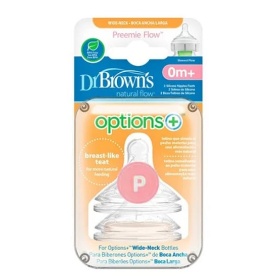 Εικόνα της DR. BROWN'S WN0201 ΘΗΛΕΣ OPTIONS ΕΠΙΠΕΔΟ ΠΡΟΩΡΟ 2ΤΕΜ.