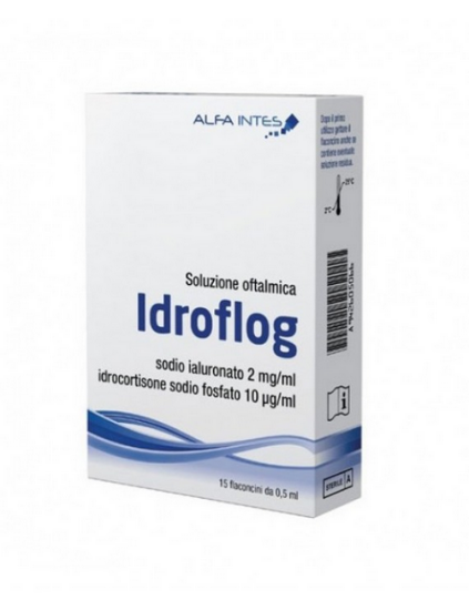 Εικόνα της IDROFLOG (MONODOSE), ΟΦΘΑΛΜΙΚΕΣ ΣΤΑΓΟΝΕΣ ΜΕ ΥΑΛΟΥΡΟΝΙΚΟ ΝΑΤΡΙΟ ΓΙΑ ΞΗΡΟΦΘΑΛΜΙΑ, 15x0,5ml