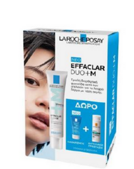 Εικόνα της LA ROCHE POSAY PROMO EFFACLAR DUO M+ 40ML + EFFACLAR GEL 50ML ΔΩΡΟ + ANTHELIOS OIL CORRECT SPF50 3ML ΔΩΡΟ