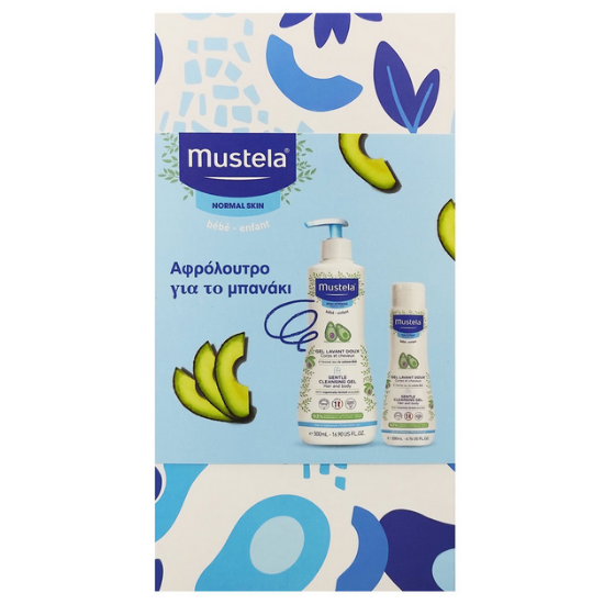 Εικόνα της MUSTELA BATH BABY ΠΑΚΕΤΟ ΠΡΟΣΦΟΡΑΣ GENTLE CLEANSING GEL ΤΖΕΛ ΚΑΘΑΡΙΣΜΟΥ ΓΙΑ ΠΡΟΣΩΠΟ, ΣΩΜΑ & ΜΑΛΛΙΑ, 500ML & ΔΩΡΟ 200ML