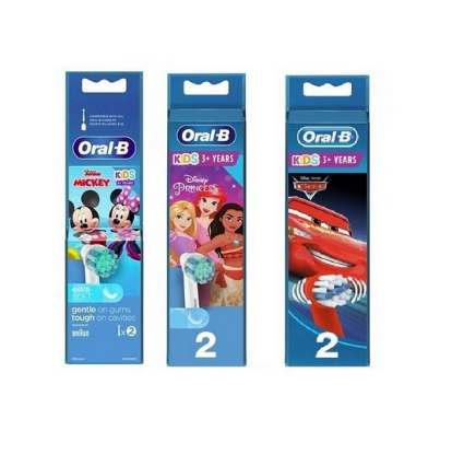 Εικόνα της ORAL-B KIDS ΑΝΤΑΛΛΑΚΤΙΚΕΣ ΚΕΦΑΛΕΣ ΗΛΕΚΤΡΙΚΗΣ ΟΔΟΝΤΟΒΟΥΡΤΣΑΣ 2ΤΕΜ.